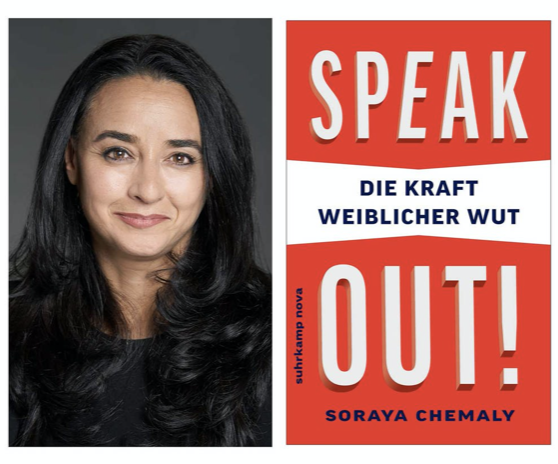 Soraya Chemaly, Speak out, Buch, Umschlag, Foto