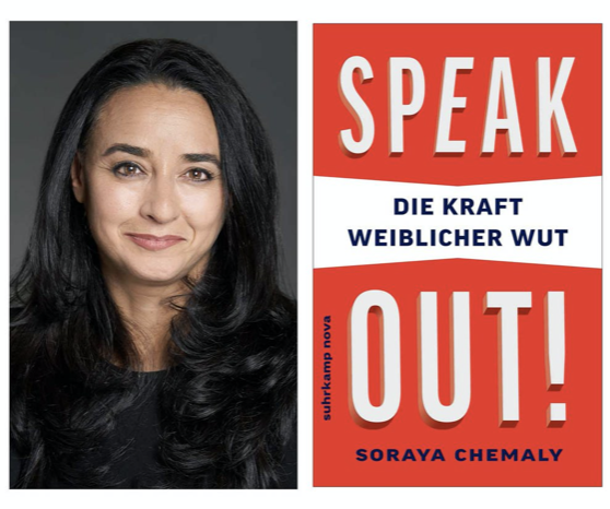 Soraya Chemaly, Speak out, Buch, Umschlag, Foto